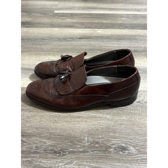 Vintage Dexter Brown Oxford Tassel Loafers Shoes Made In USA Preppy - Men’s 12 main image 6